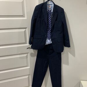 Boys Cat and Jack navy suit set